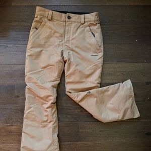 VOLCOM FREAKIN SNOW CHINO BOYS LARGE